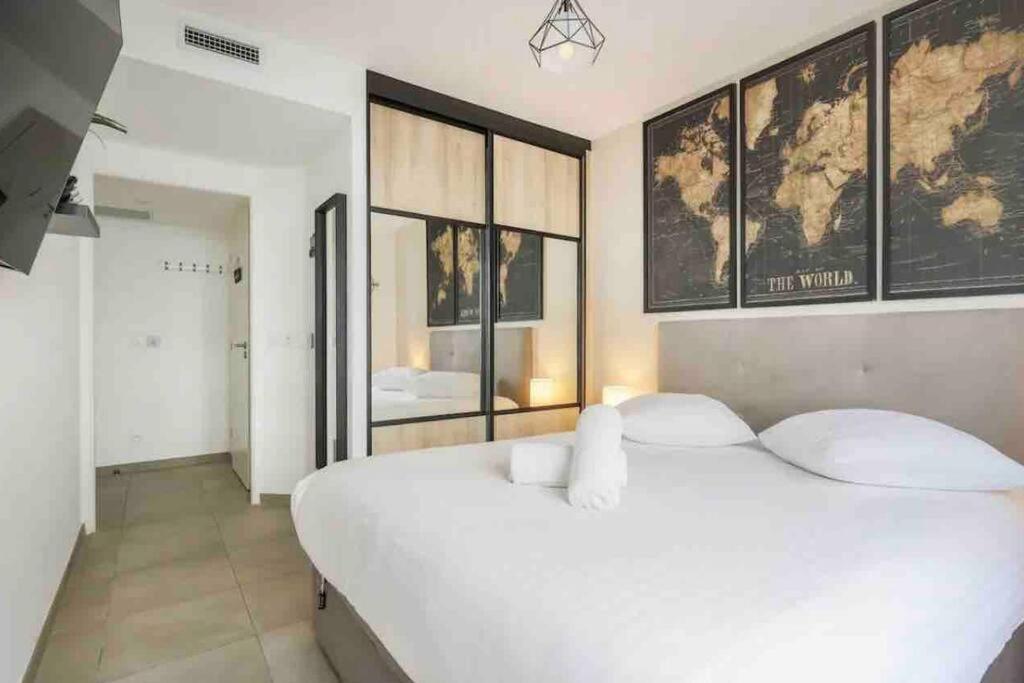 Logement Moderne Luxueux Parking Ac Cote De La Mer Nice Dış mekan fotoğraf