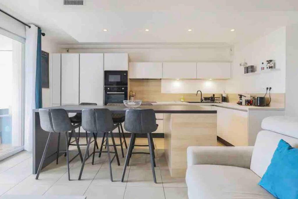 Logement Moderne Luxueux Parking Ac Cote De La Mer Nice Dış mekan fotoğraf