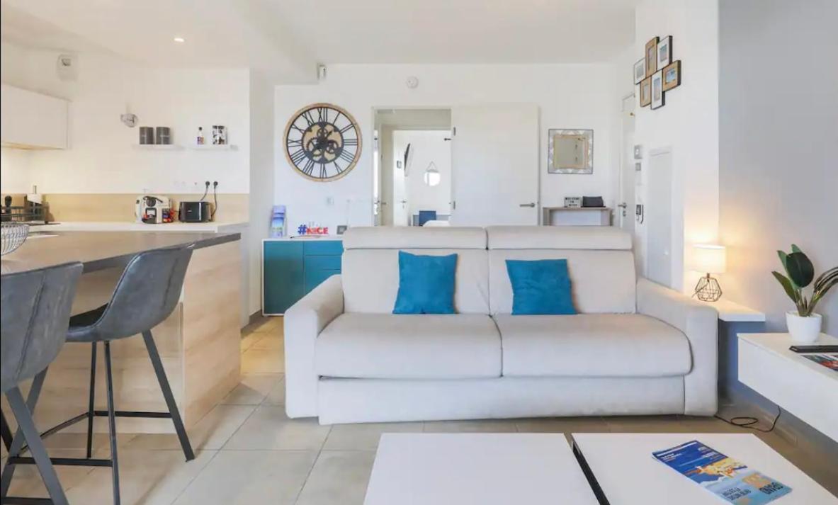 Logement Moderne Luxueux Parking Ac Cote De La Mer Nice Dış mekan fotoğraf